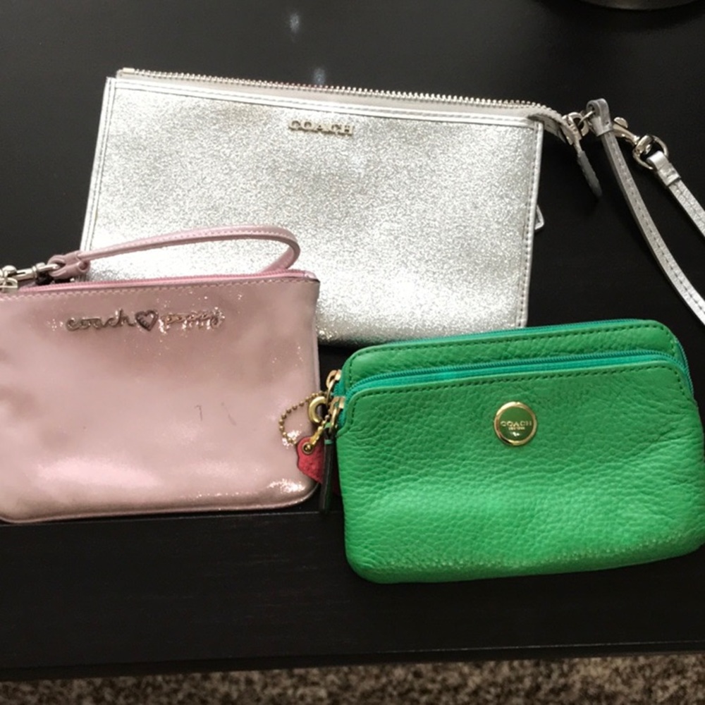 3 Authentic Coach Accessories